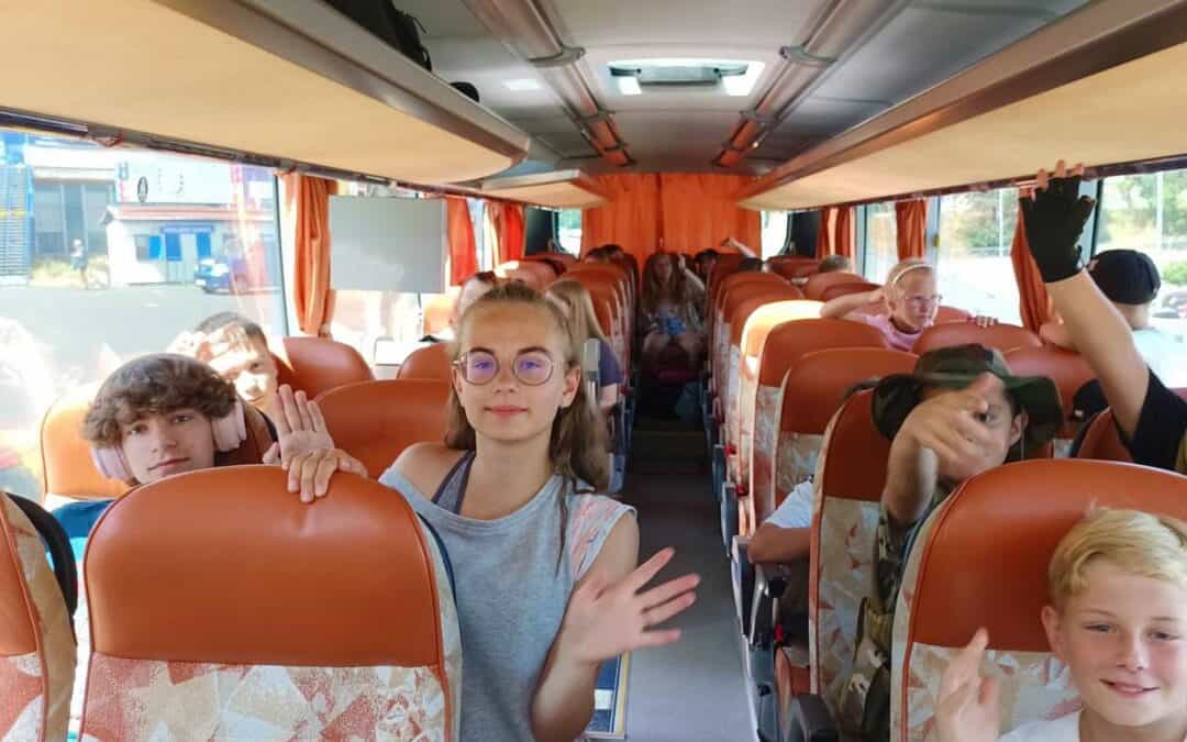 Výlet do tábora s Českým červeným křížem
