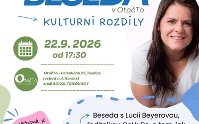 Kulturní rozdíly v Teplicích: beseda s Lucií Beyerovou